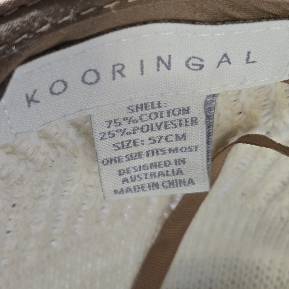 Kooringal Knit Breatable Two-Tone Women's Adjustable Sun Hat From Australia! - Picture 10 of 10